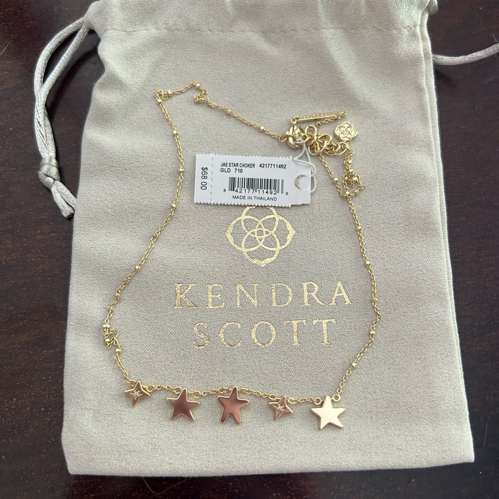 Kendra Scott Gold Jae Star Choker